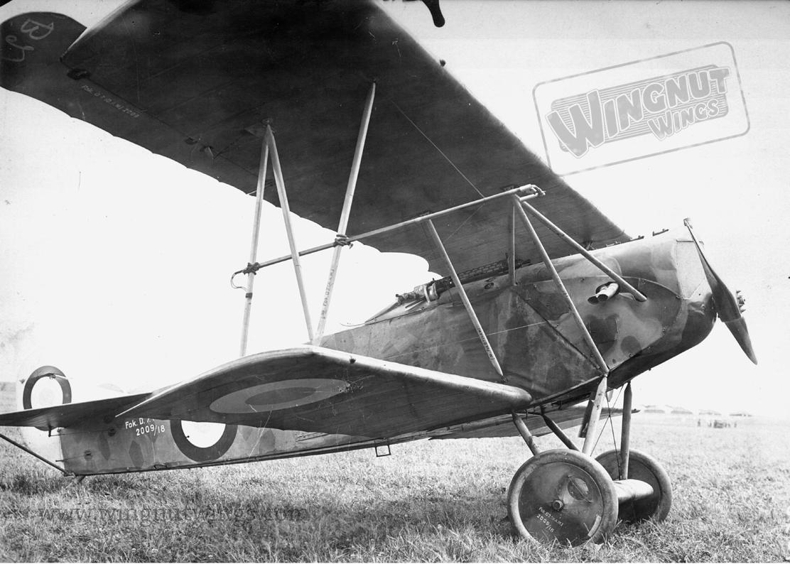 Fokker D.VII (OAW) – Maquette Avion 1/72 « Sieben Schwaben », Modèle Historique Pour Collectionneurs