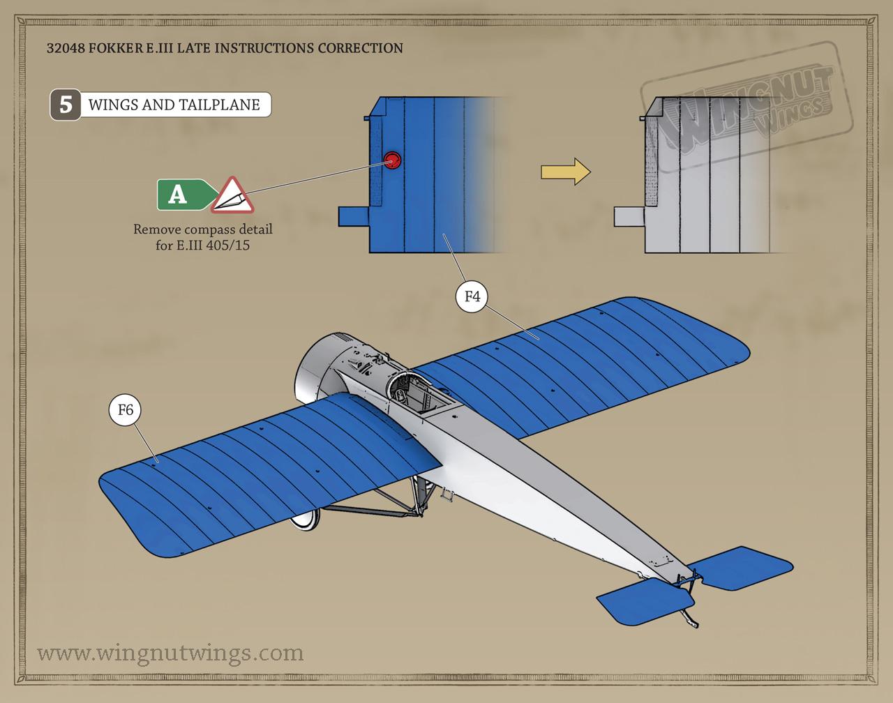 Wingnut Wings - 1/32 Fokker E.III (Late)